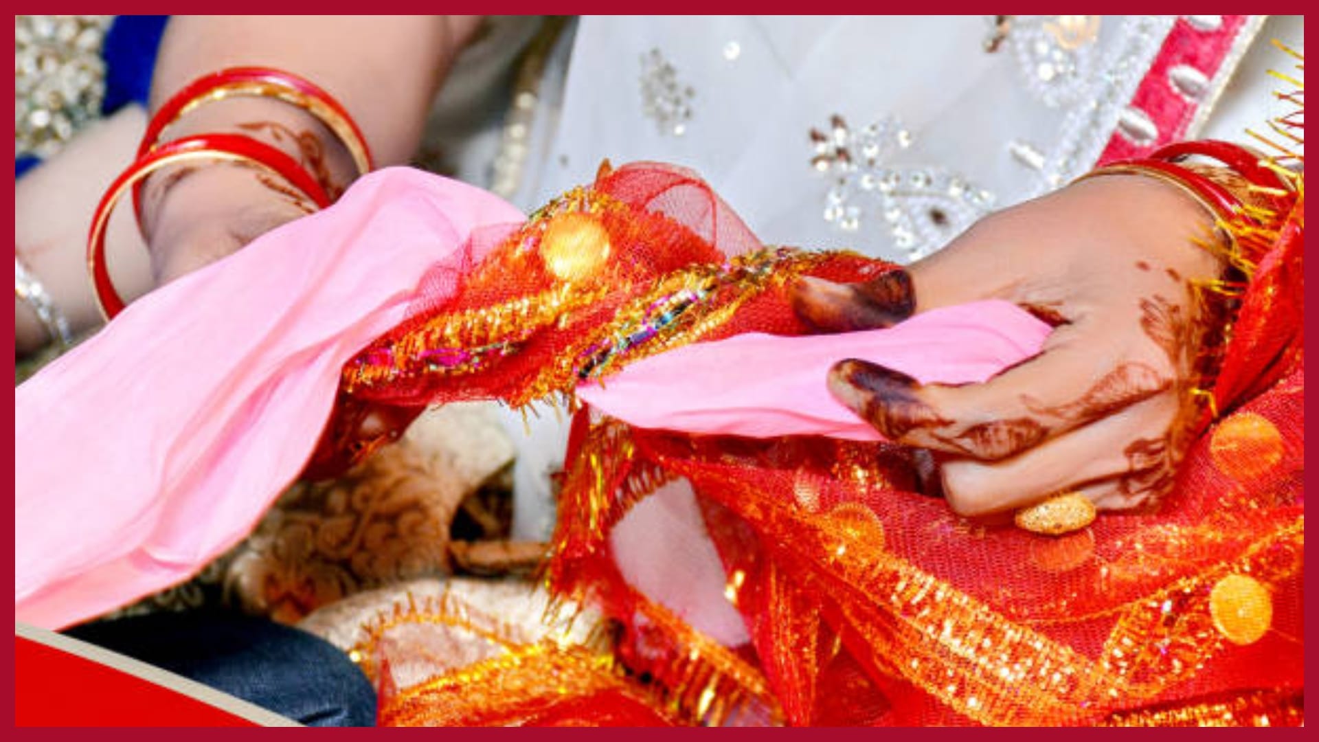 Hindu Marriage wedding rituals indian tradition marriage gathbandhan coin turmeric rice durva flower in hindi