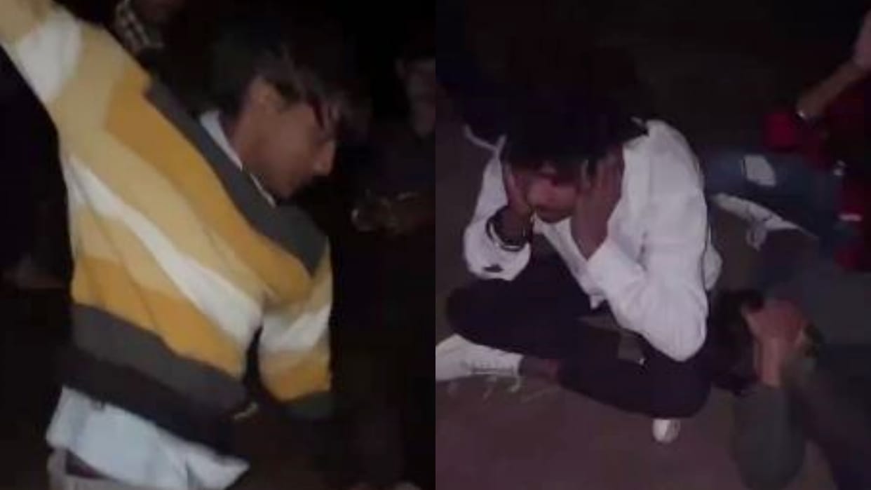 Morena Crime Dalit youth brutally beaten police took action after video went viral