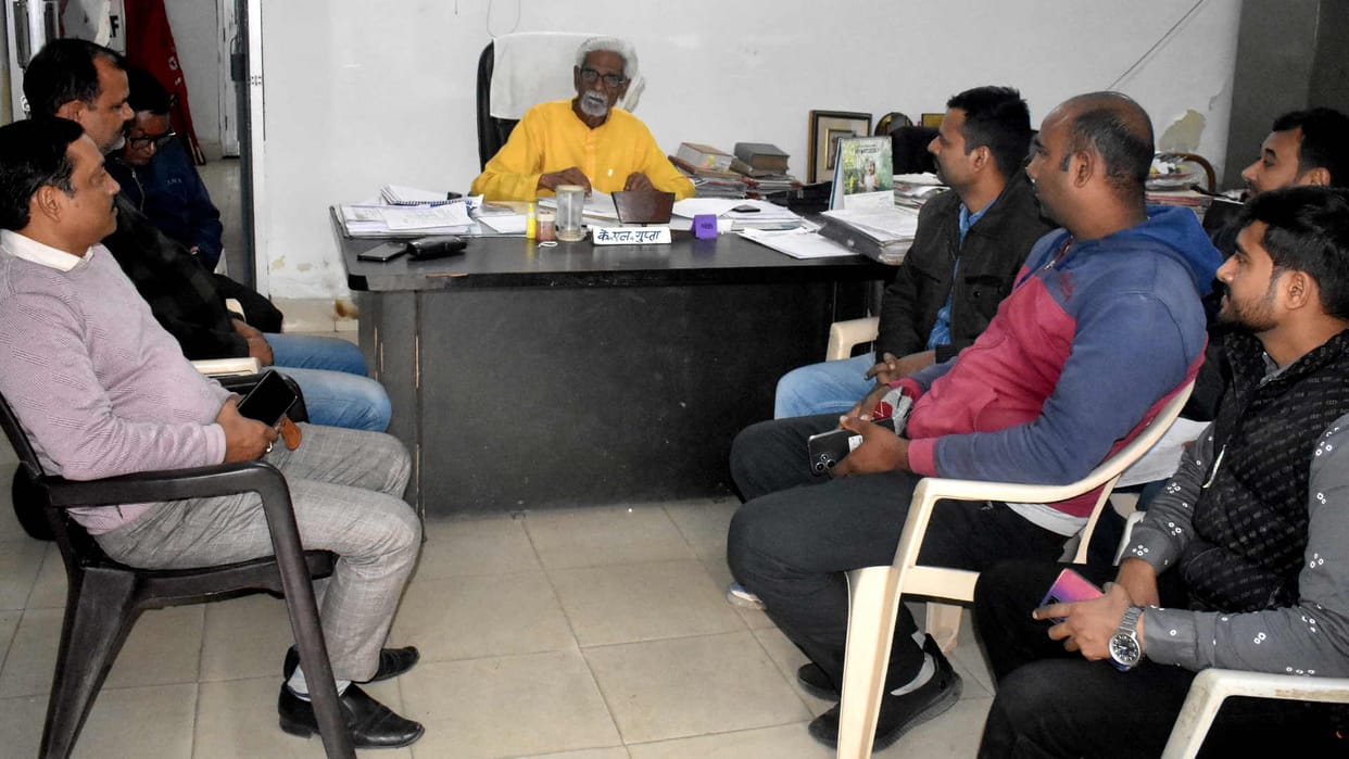 CBI anti corruption team had arrested OS of accounts department
