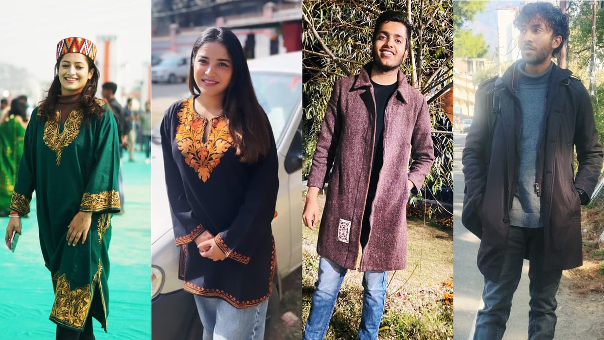 Fashion Trends in Himachal Pradesh girls like Phirans and boys like long coat