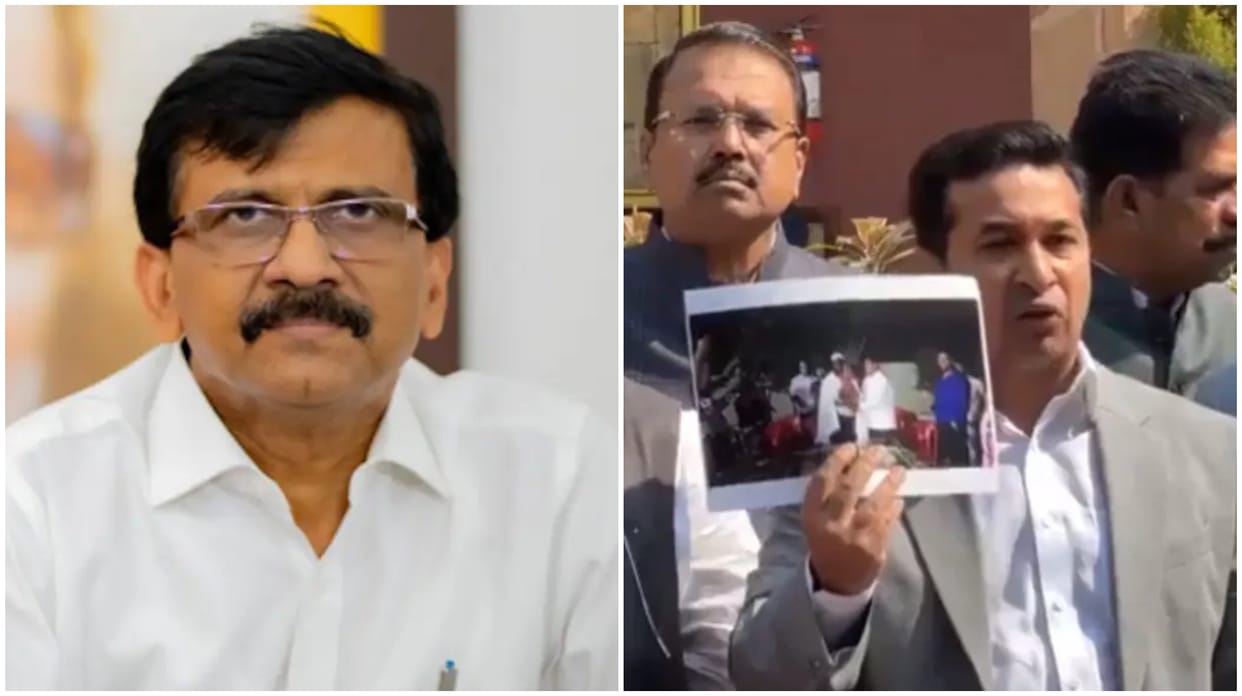 On BJP leader Nitesh Rane's statement MP Sanjay Raut says You can set up an SIT