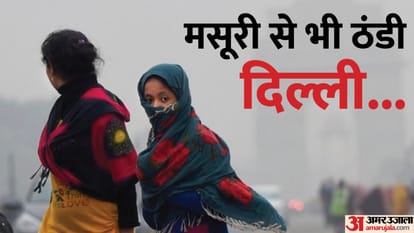 mausam ki jankari cold wind increased chill in Delhi Saturday was the coldest after eight years
