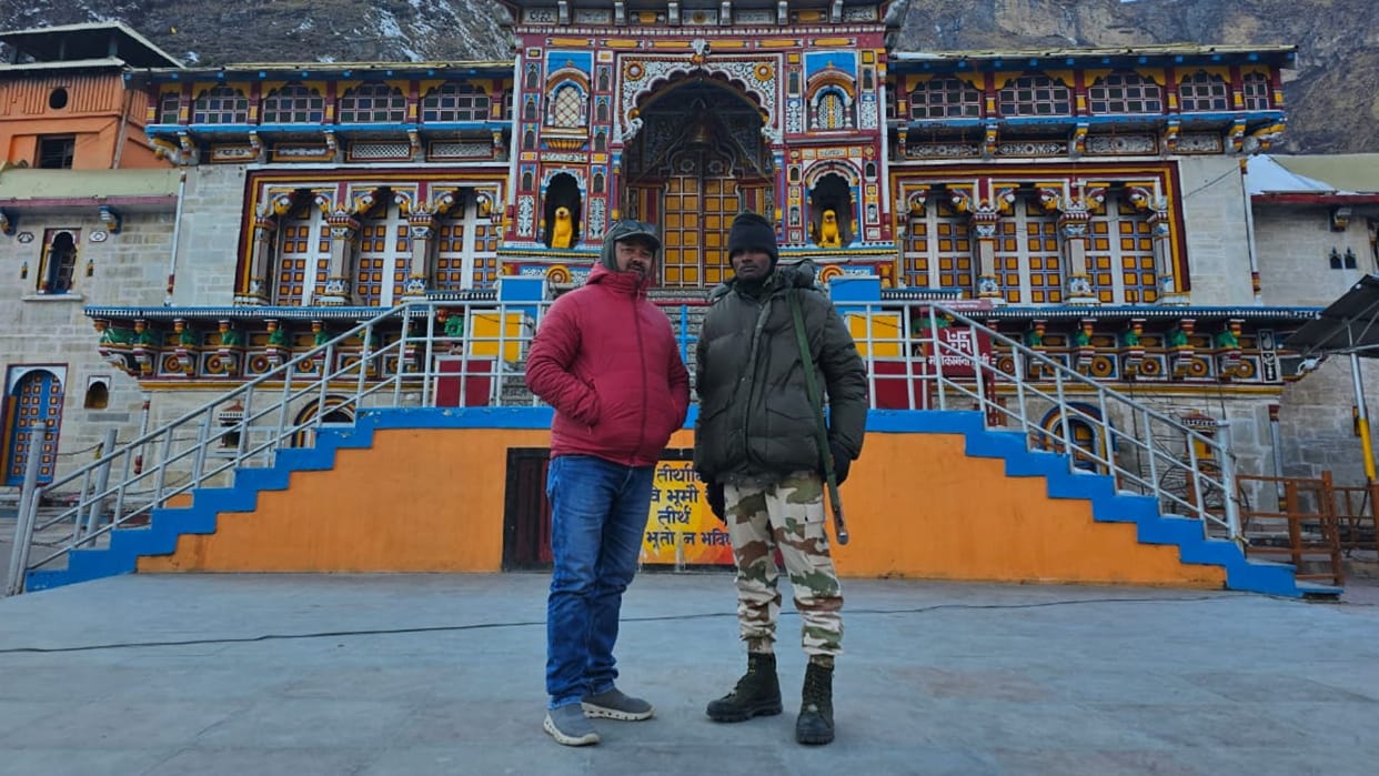 Badrinath Dham ITBP was deployed for security in Dham Chamoli Uttarakhand news in hindi