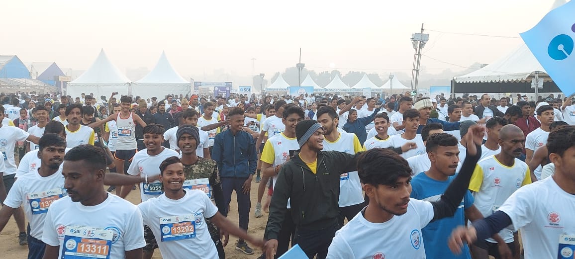 Bihar News: Patna Marathon, people ran with runners from Kenya and Ethiopia; Anju Bobby George, Traffic Route
