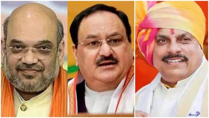 BJP leaders meeting in Delhi on MP Cabinet Amit Shah JP Nadda And CM Mohan Yadav