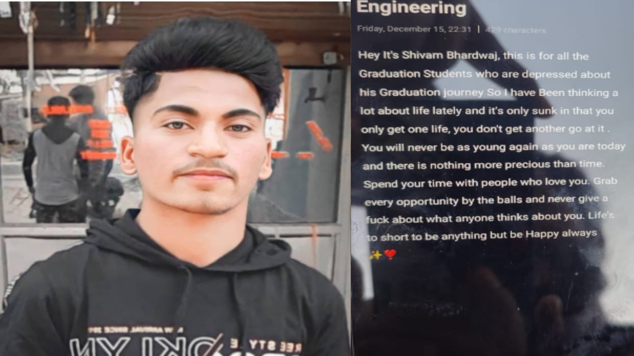 Shivam Suicide Case: Inspired others for a better life, embraced death himself