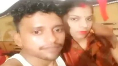 नवदंपती ने की आत्महत्या: कमरे में फंदे लटके मिले पति-पत्नी के शव, छह महीने पहले हुई थी शादी Dead bodies of husband and wife found hanging in the room in Lakhimpur kheri