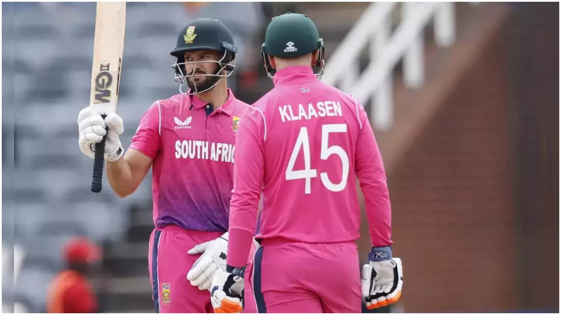 IND vs SA: Why South Africa Players are wearing Pink Jersey against India in 1st ODI; Explained