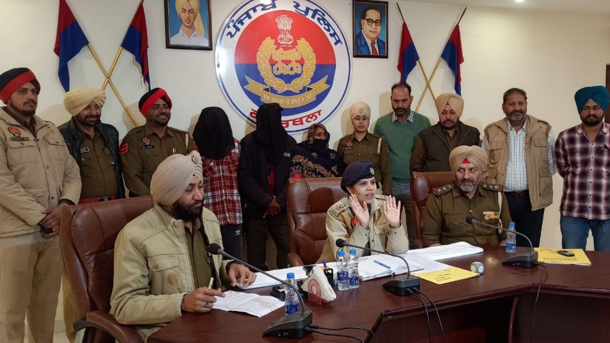 Punjab: Three smuggling accused arrested with 550 grams of heroin and Rs 16 thousand drug money