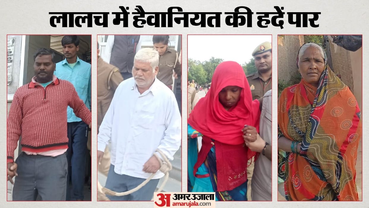 Four including couple to kill innocent in desire of children in Kanpur dehat life imprisonment