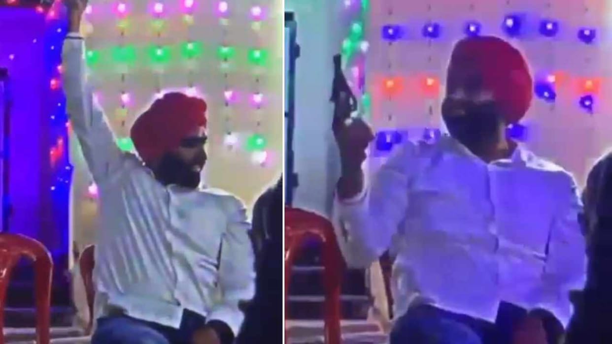 Video of policeman firing at wedding ceremony goes viral