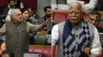 हरियाणा सीएम मनोहर लाल और भूपेंद्र सिंह हुड्डा।