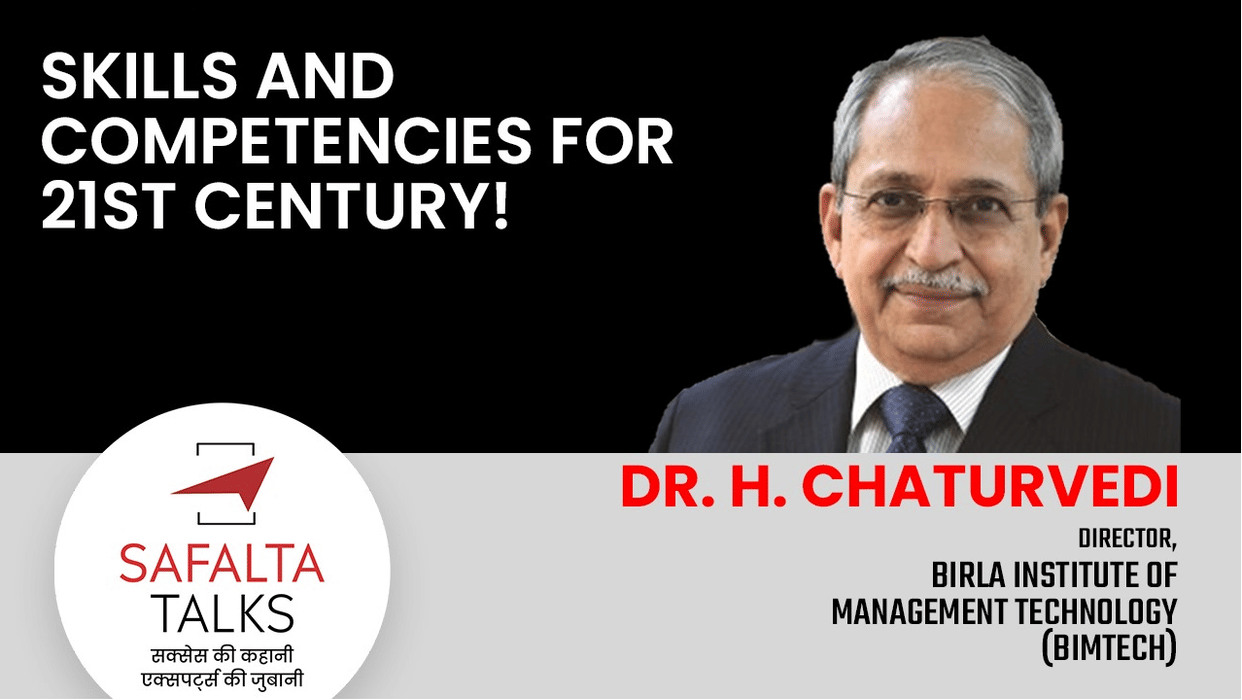 SAFALTA Talks: Talented youth are getting better career options in private sectors: Dr. Harivansh Chaturvedi