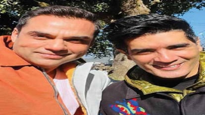 Abhay Deol and Manish Malhotra reach Nainital
