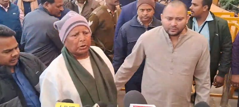 Bihar Politics: Lalu Yadav appealed to RJD MLAs to remain united; Tejashwi Yadav reacted; Nitish Kumar