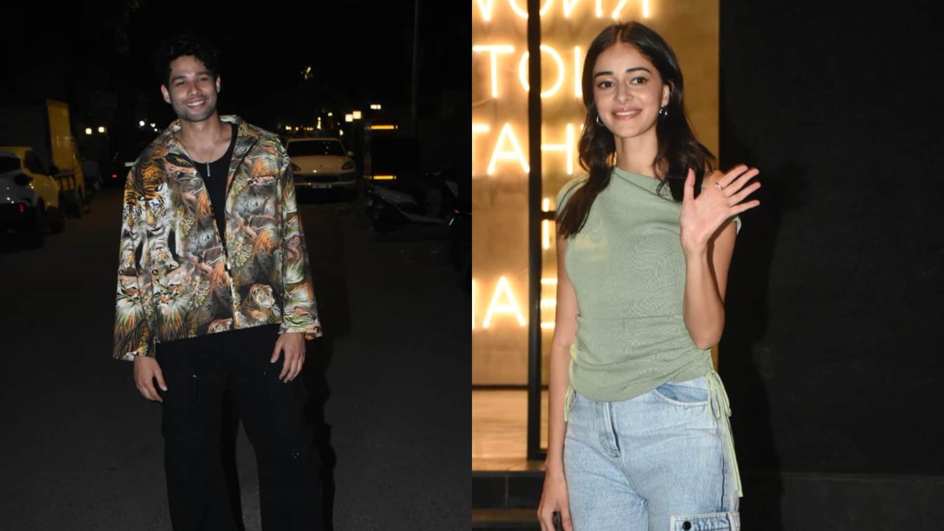 Kho Gaye Hum Kahan Navya Naveli Nanda attend Rumoured Boyfriend Siddhant Chaturvedi film screening see photos
