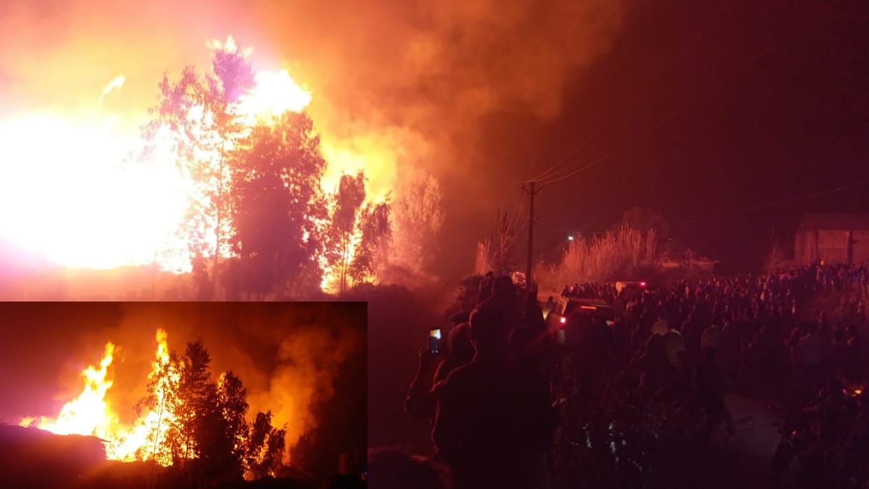 Fire broke out in warehouse of paper mill in Saharanpur and loss of many lakhs