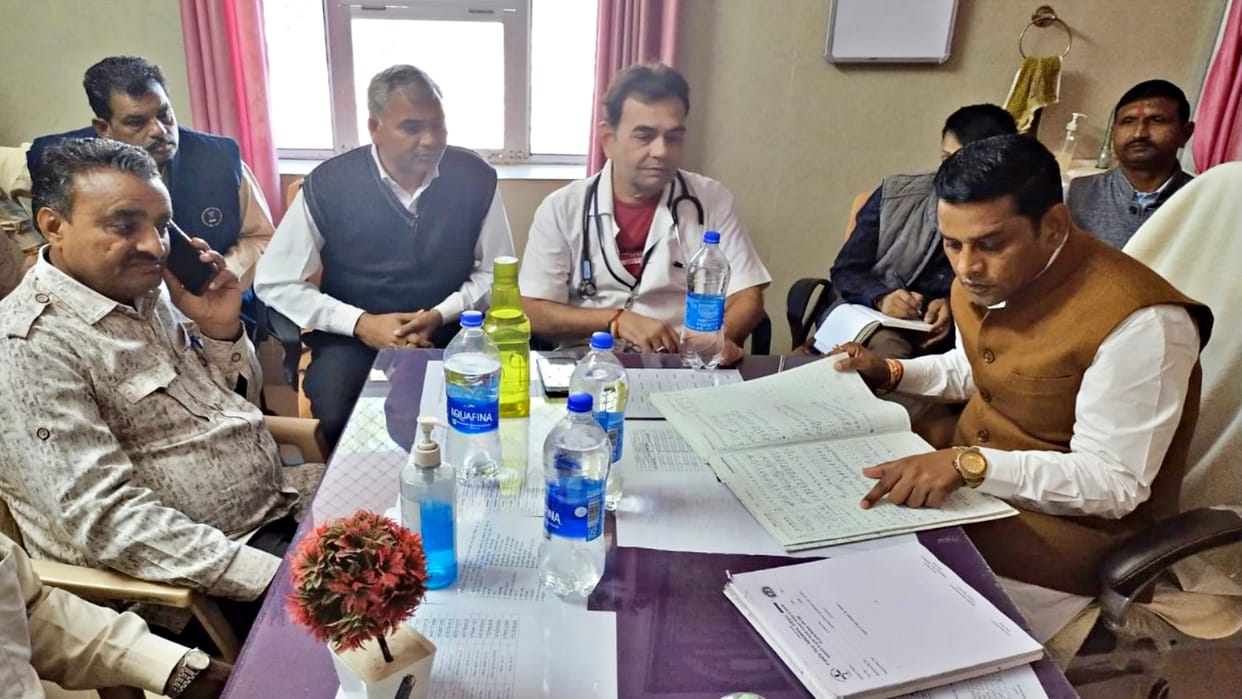 Shahpura MLA Lalaram Bairwa angry over complaint of not starting sonography and charging fees from patients