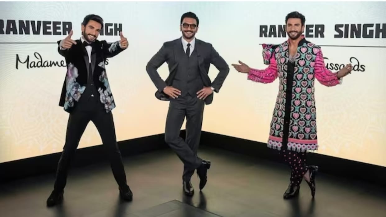 Ranveer Singh Wax Statues has been installed at Madame Tussauds in London and Singapore details Inside
