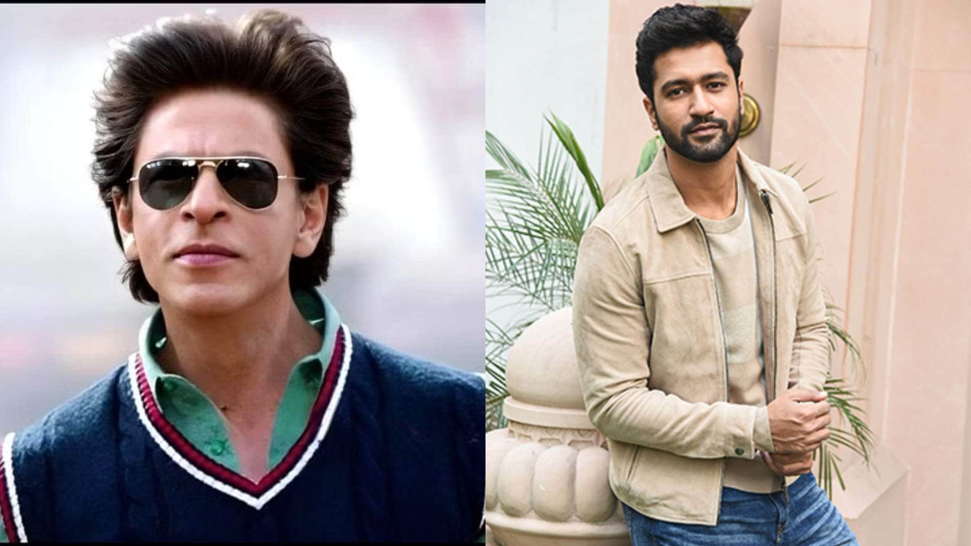 shahrukh khan praised dunki co actor vicky kaushal and director rajkumar hirani at dubai event