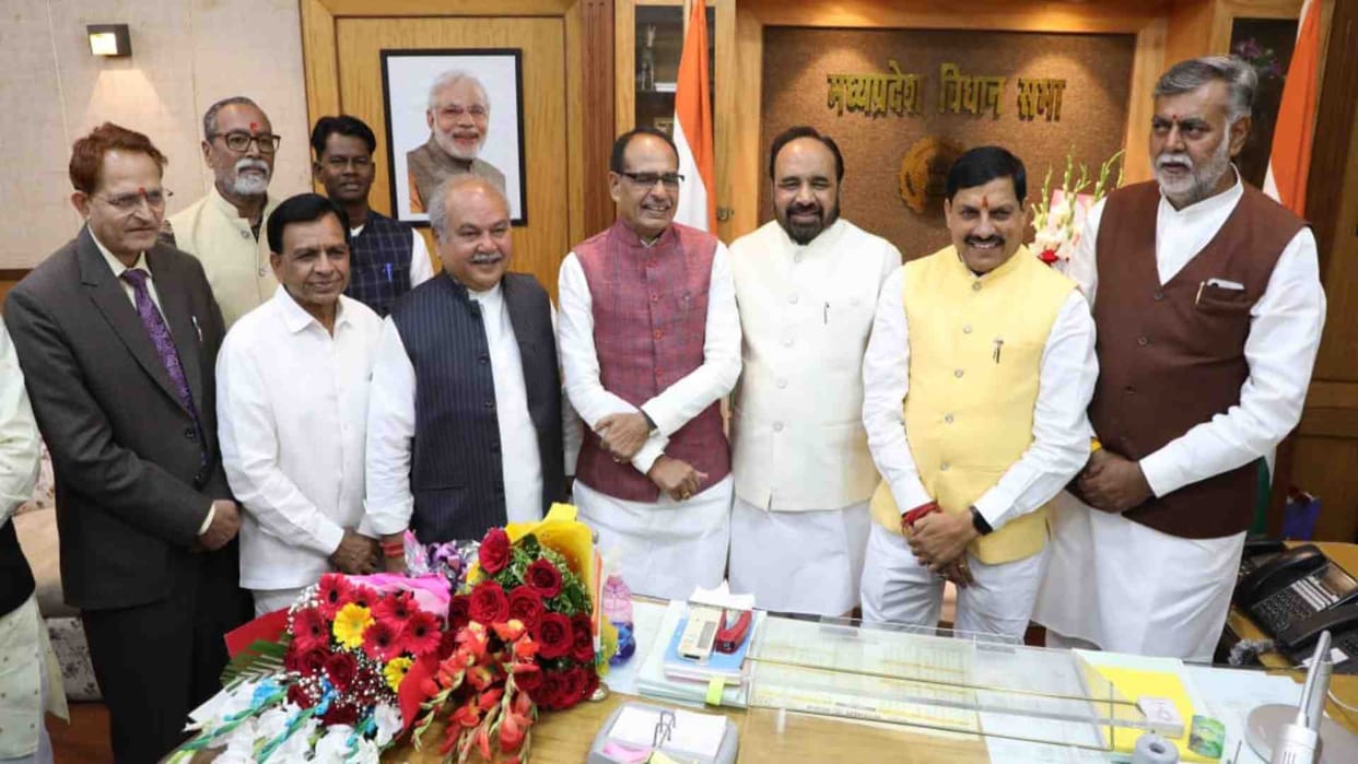 MP VidhanSabha Session: Chief Minister said temples will be developed from Mahakal to Maihar