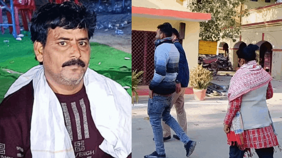 Wife son accused of murder of transporter husband surrender before police in Unnao