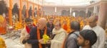 वाराणसी पहुंचे फिल्म अभिनेता अनुपम खेर