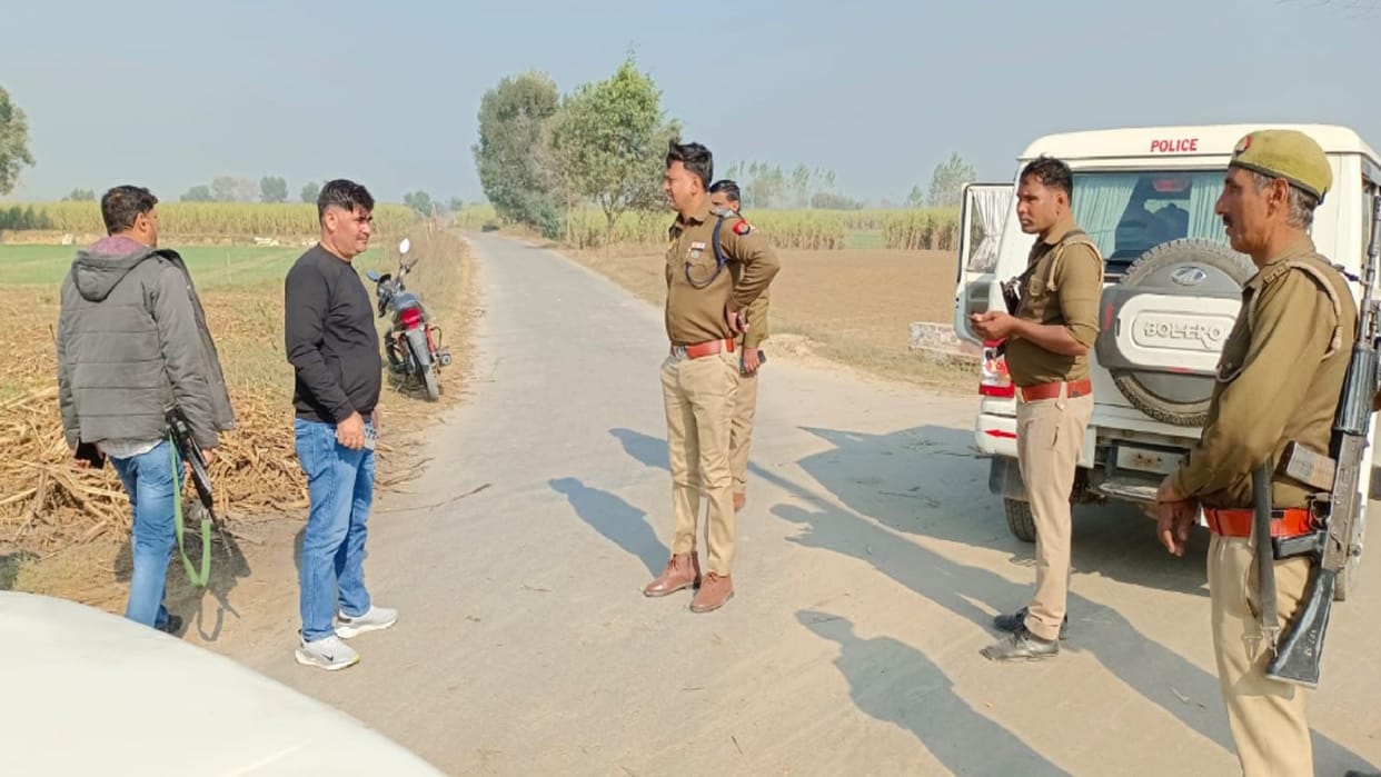Search was for miscreants in Baghpat after stole lakhs by cutting ATM but could not find them