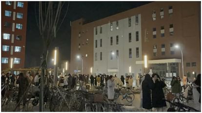 चीन में भूकंप से 116 की मौत: 6.1 तीव्रता के झटकों से जब मलबे का ढेर बन गईं ऊंची-ऊंची इमारतें, देखें China Earthquake kills and injures many as Buildings turn into rubble Video Photos news and updates