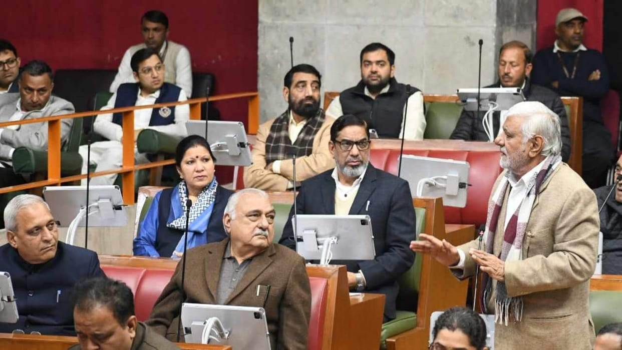Congress MLA Raghuvir Singh Kadian apologized for his remarks on Assembly