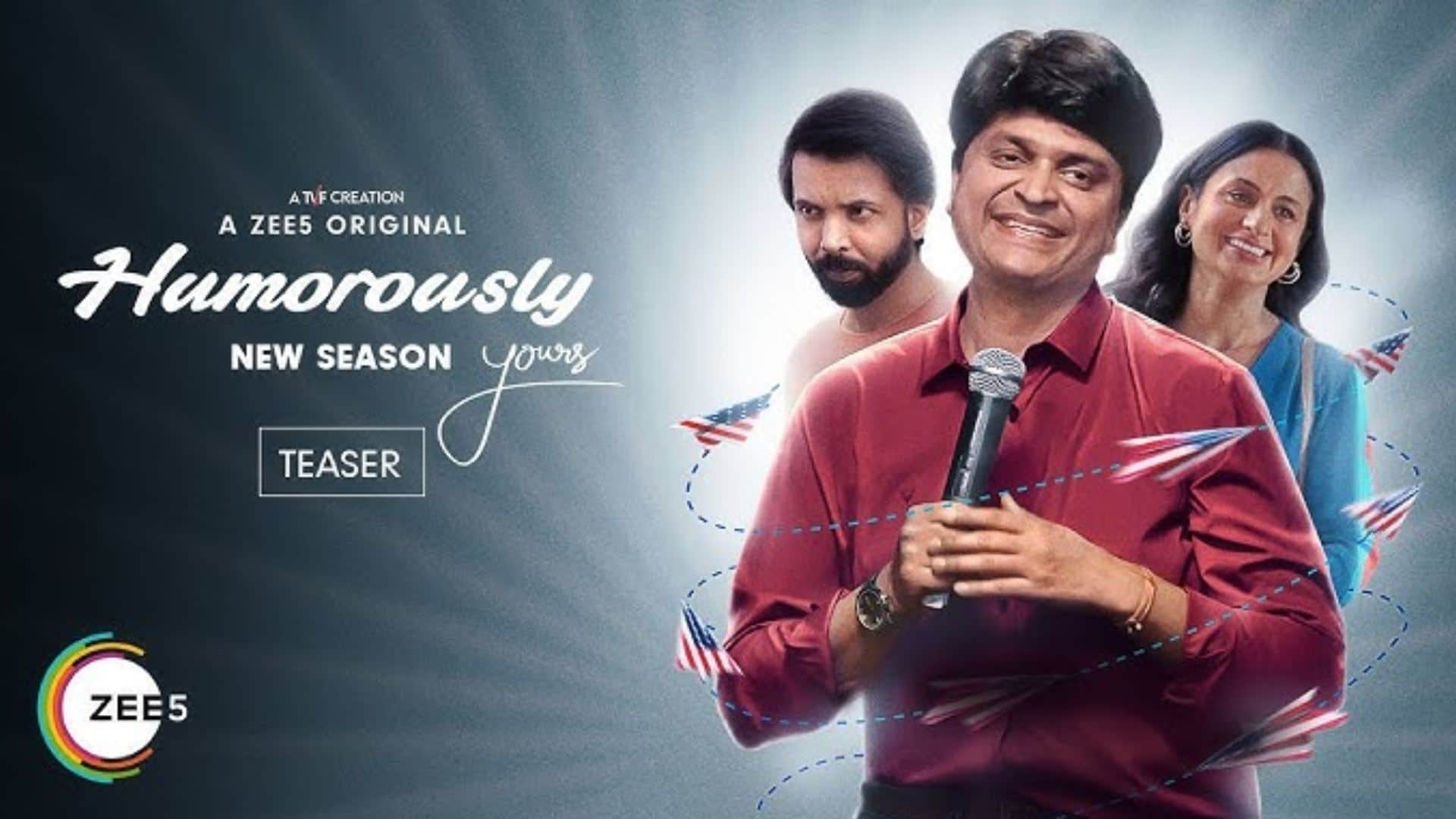 Humorously Yours Season 3 trailer out TVF creation Vipul Goyal comedy series to release on 22 December on Zee5