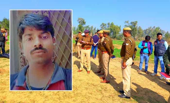 A young man was murdered in Farrukhabad, his body was buried in the field, case registered against his friend