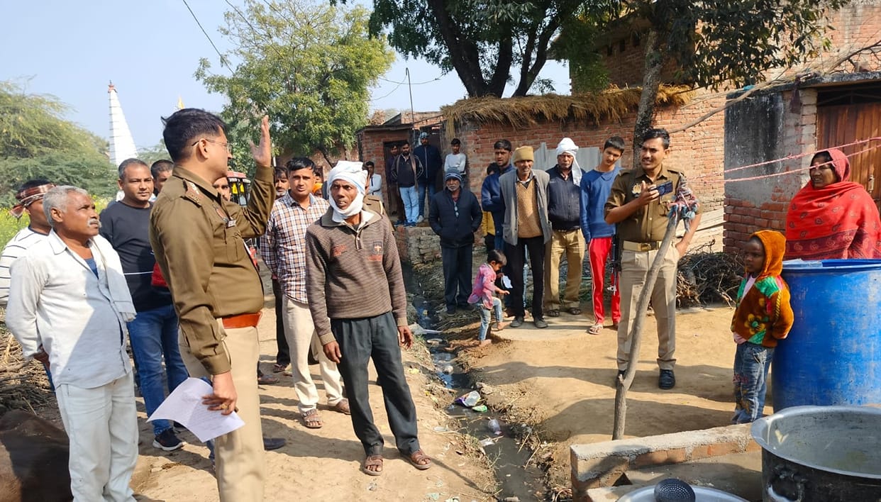 A painter who had gone for a feast was beaten to death in Kannauj, family members accused him of murder