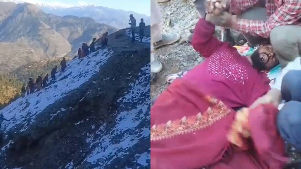 Car overturns in deep ditch near Ladwal in Jammu division six including girl injured