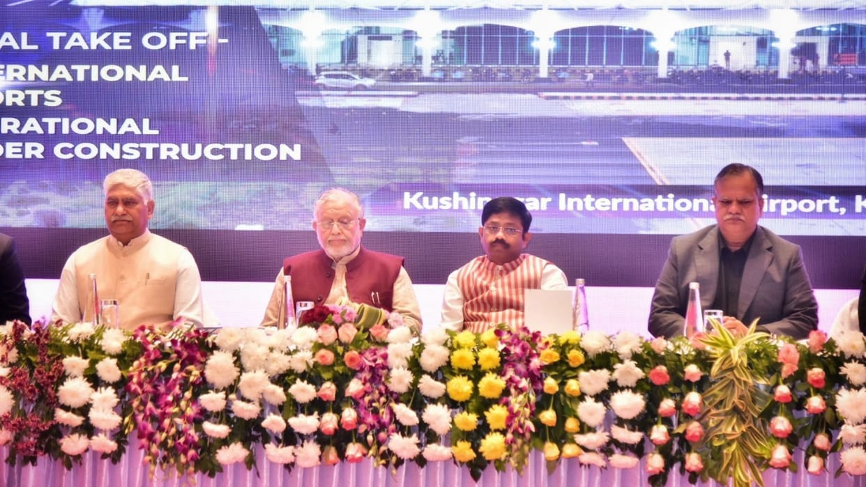 Industrialists and ministers talk over business friendly atmosphere in Uttar Pradesh.