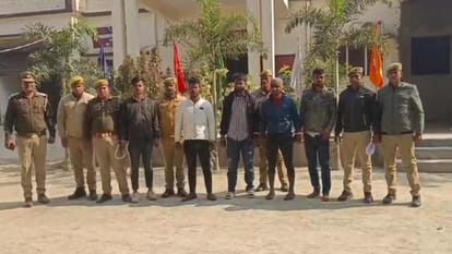 Maharajganj News: 0007 गैंग के आरोपियों ने युवक पर जानलेवा हमलाकर फोड़ा सिर, गिरफ्तार 0007 Gang accused attacked young man fatally and broke head arrested