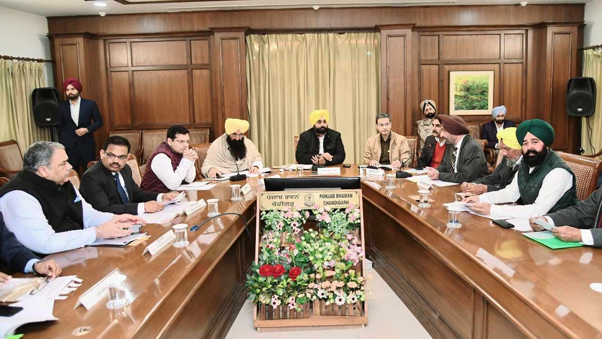 Punjab CM Bhagwant Mann held a meeting with 40 farmer organizations