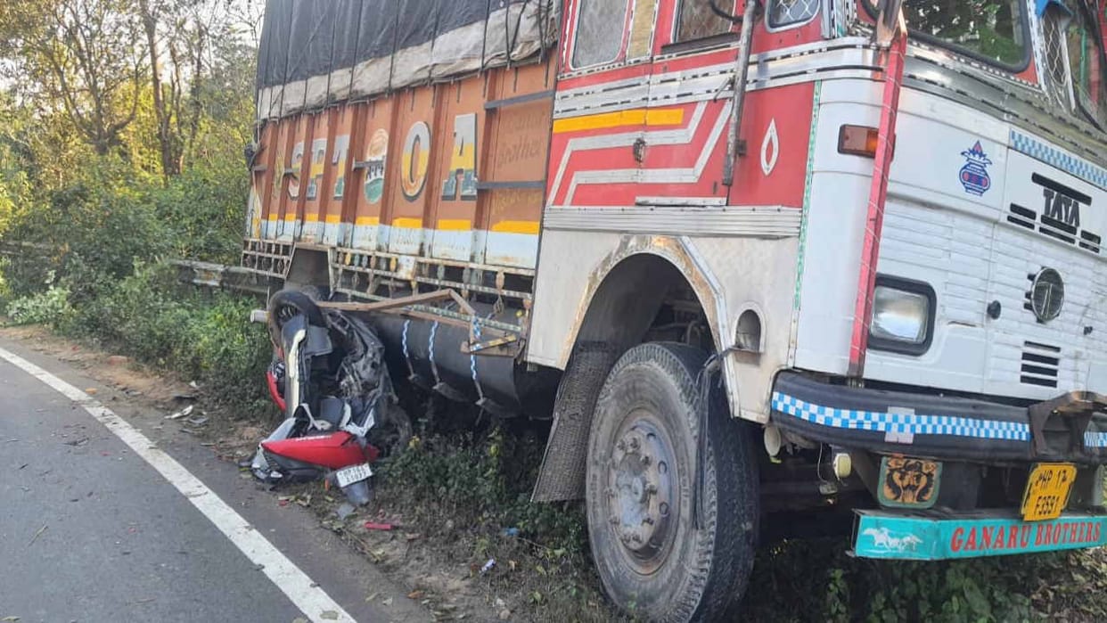 Truck-scooty collision in Bohali, youth from Sarahan area dies