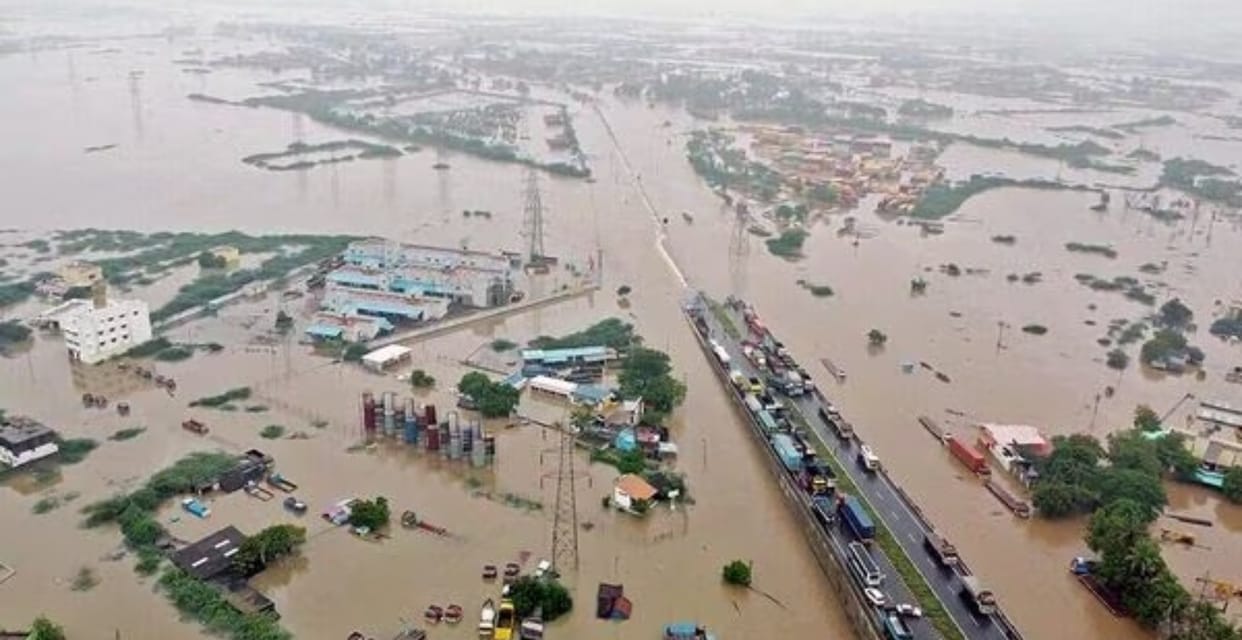 tamil nadu rain floods situation worsen imd prediction heavy rain tuesday