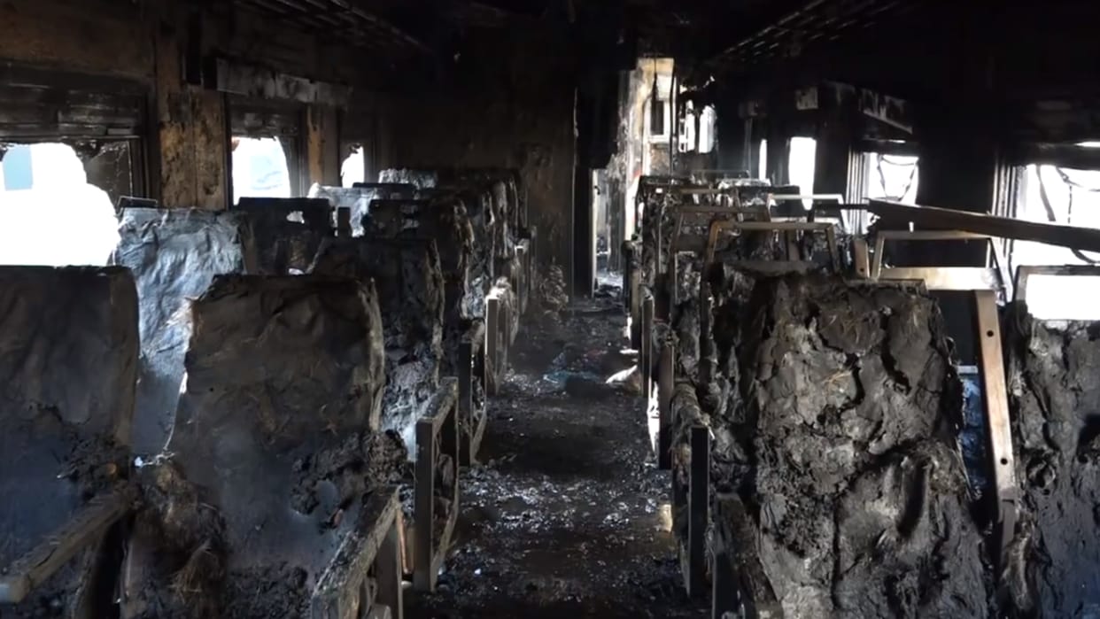 Four killed as train torched by unidentified persons in Bangladesh amid political unrest