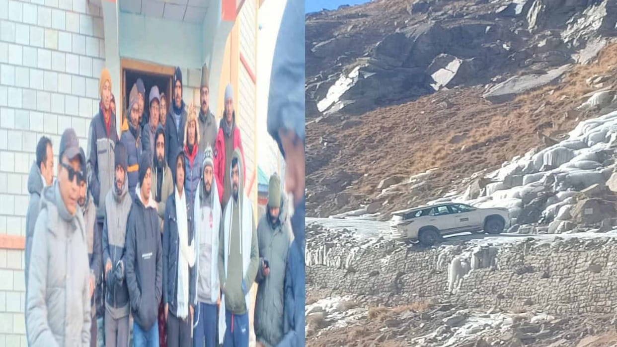 Administration safely rescued five tourists stranded in Batal