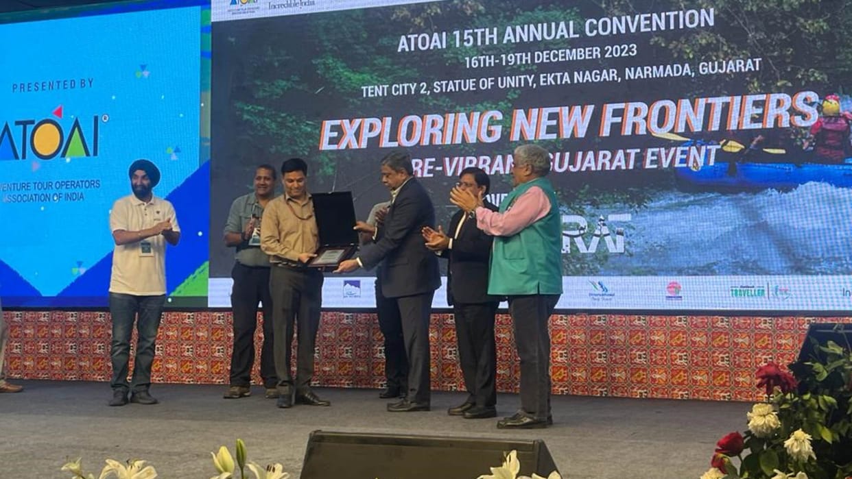 Uttarakhand awarded as the best state in adventure tourism