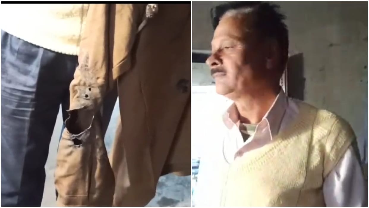 Bihar : police reached Darbhanga to remove encroachment, victim committed suicide, two policemen also injured.