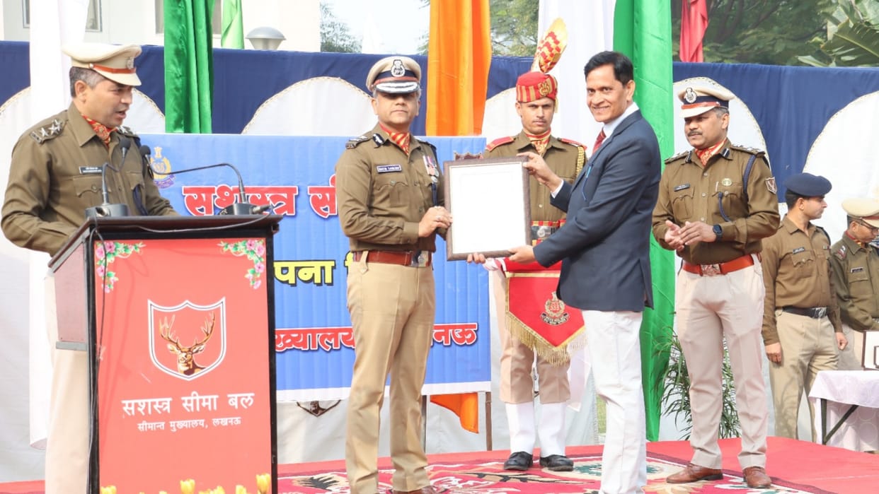 60th foundation day of SSB in Lucknow.