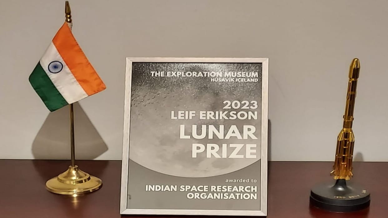 ISRO awarded the prestigious Leif Erikson Lunar Prize, India's mastery in space appreciated