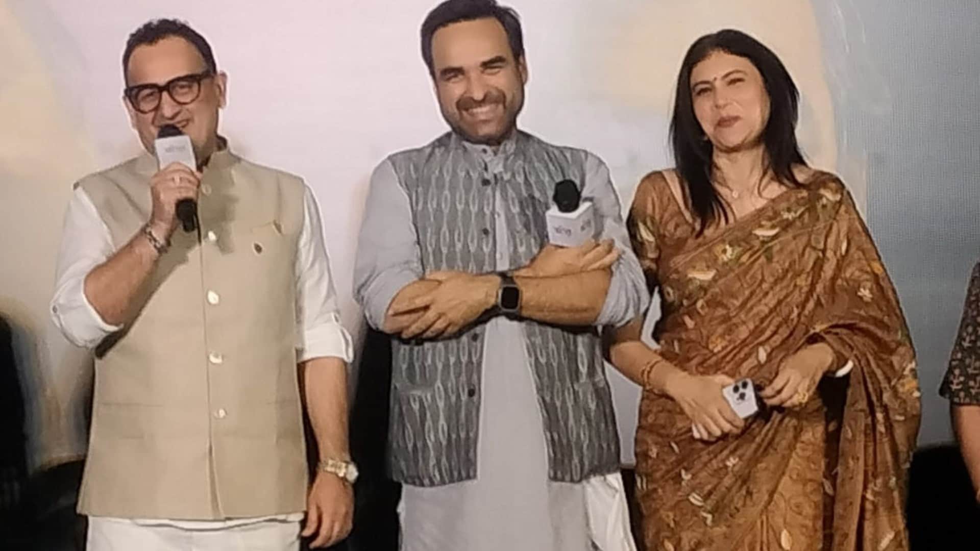 Main Atal Hoon Trailer Launch Event Pankaj Tripathi revealed he wanted to become a leader