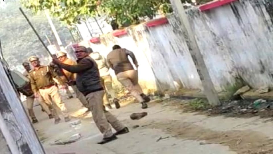 Moradabad: Uproar after stone pelting over construction religious place, security forces deployed after tensio