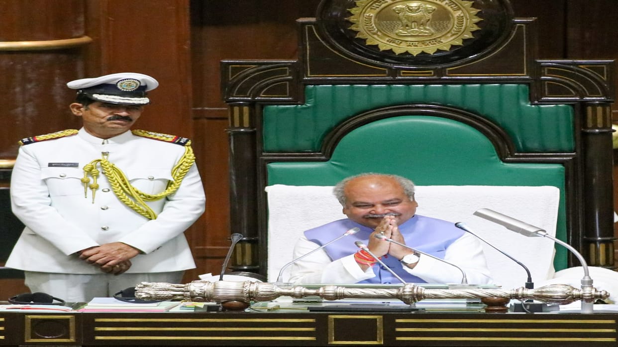 Narendra Singh Tomar becomes Assembly Speaker