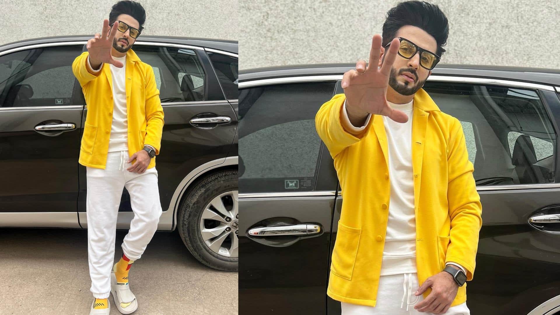 New Year 2024 dheeraj dhoopar stylish looks for new year party