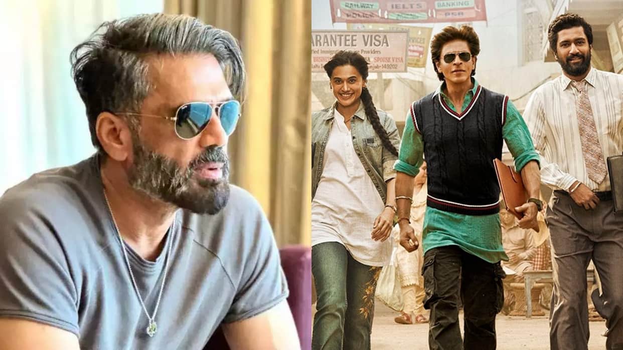 Suniel Shetty Promises to watch Rajkumar Hirani Film Dunki First Day First Show Shah Rukh Khan Replied on x